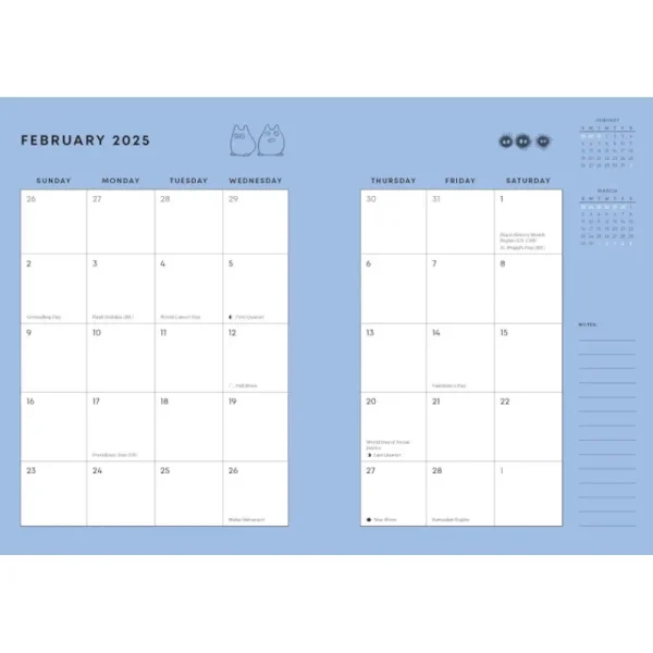 Clearance Agenda 2025 - Mon voisin Totoro Agendas Et Calendriers