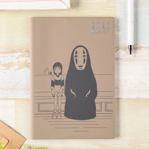Shop Agenda 2025 Chihiro & No Face dans le train - Le Voyage de Chihiro Agendas Et Calendriers