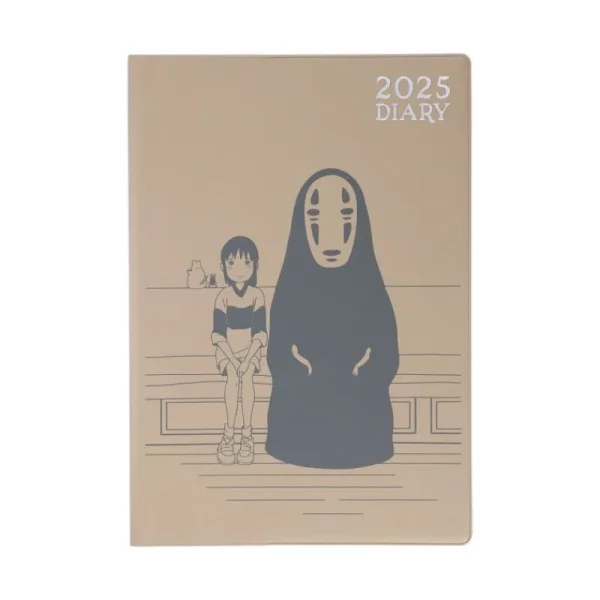 Shop Agenda 2025 Chihiro & No Face dans le train - Le Voyage de Chihiro Agendas Et Calendriers