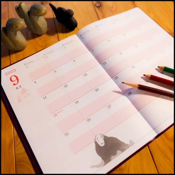 Best Agenda 2023 Chute libre - Le Voyage de Chihiro Agendas Et Calendriers