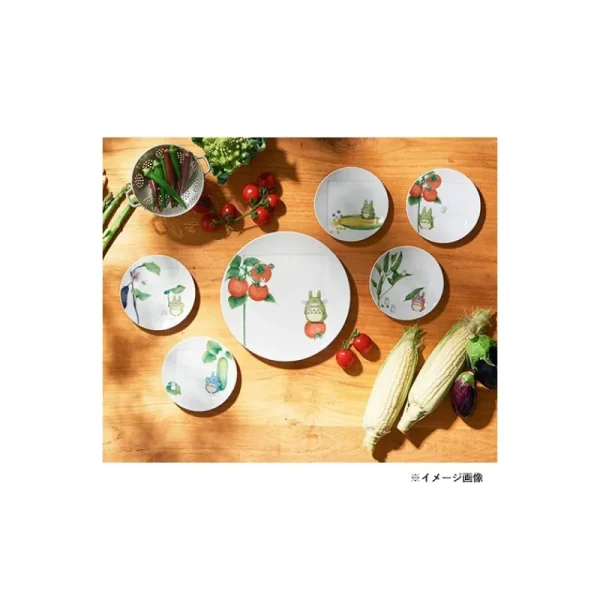 Fashion Assiette 27 cm Totoro Aubergine - Mon Voisin Totoro Cuisine Et Table