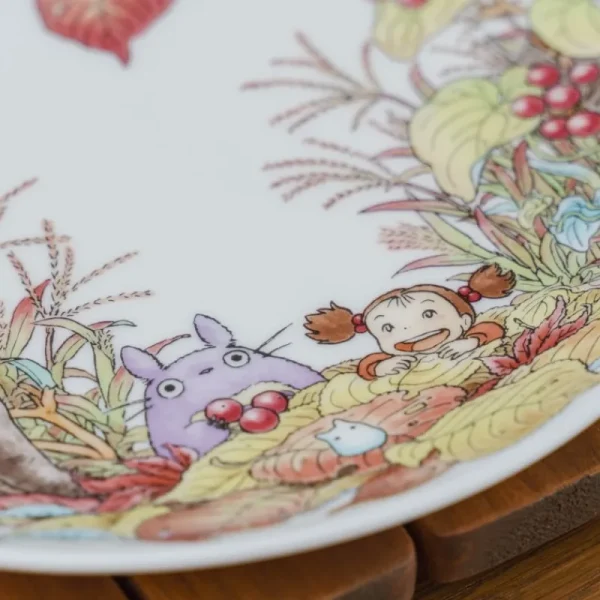 New Assiette 23 cm Totoro Baies - Mon Voisin Tororo Cuisine Et Table