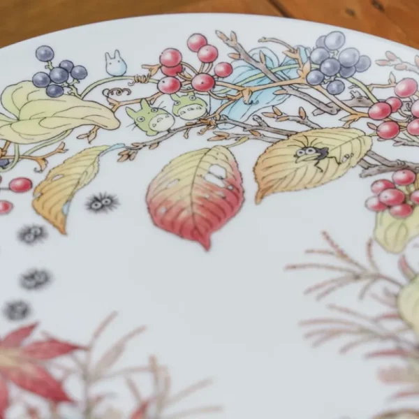 New Assiette 23 cm Totoro Baies - Mon Voisin Tororo Cuisine Et Table