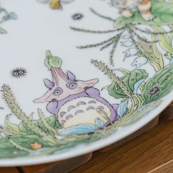 Best Sale Assiette 23 cm Totoro Liseron - Mon Voisin Tororo Cuisine Et Table