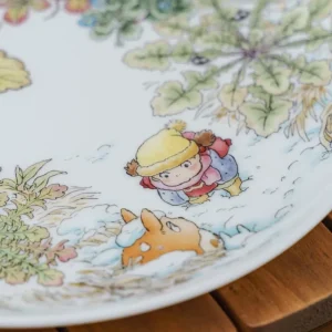 Store Assiette 23 cm Totoro Ooinuhugri - Mon Voisin Tororo Cuisine Et Table