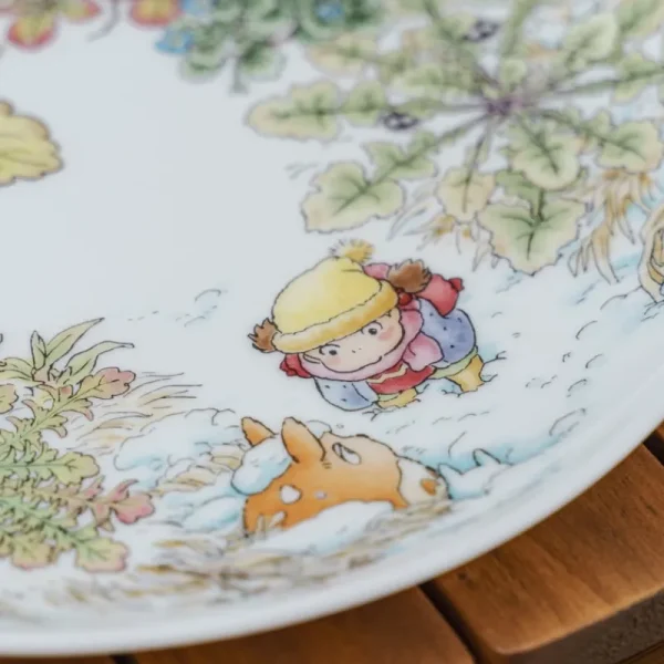 Store Assiette 23 cm Totoro Ooinuhugri - Mon Voisin Tororo Cuisine Et Table