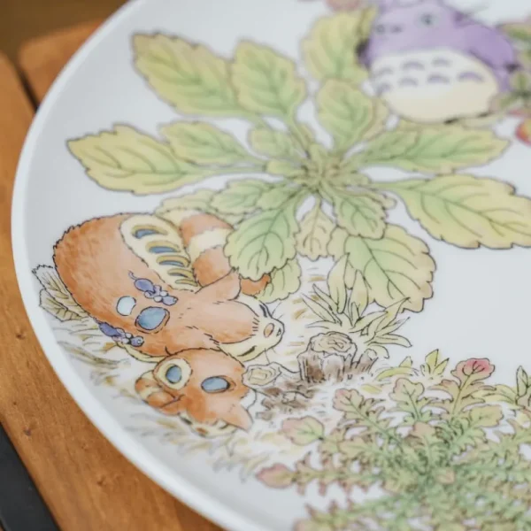 Store Assiette 23 cm Totoro Ooinuhugri - Mon Voisin Tororo Cuisine Et Table