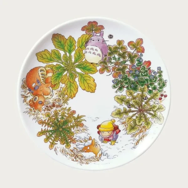 Store Assiette 23 cm Totoro Ooinuhugri - Mon Voisin Tororo Cuisine Et Table