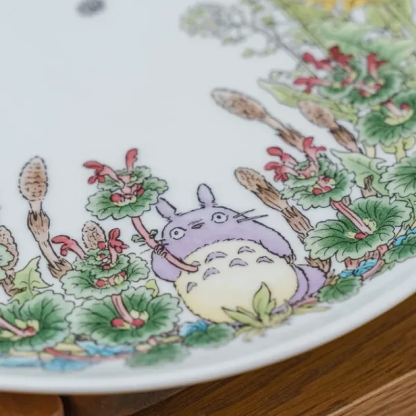 Online Assiette 23 cm Totoro Pissenlit - Mon Voisin Totoro Cuisine Et Table