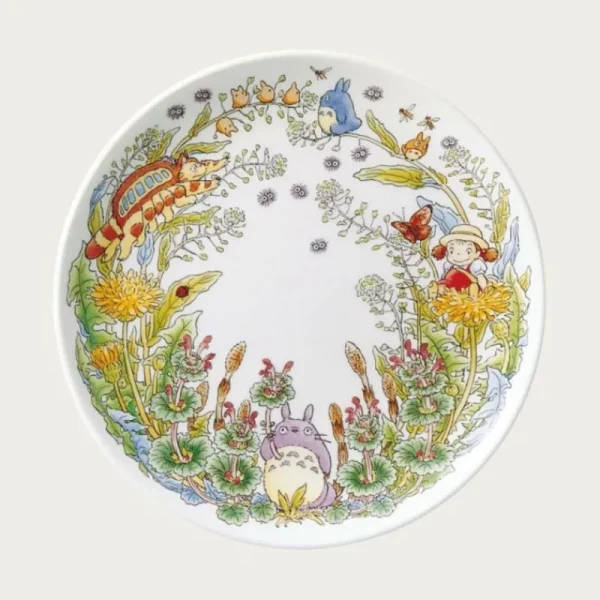 Online Assiette 23 cm Totoro Pissenlit - Mon Voisin Totoro Cuisine Et Table