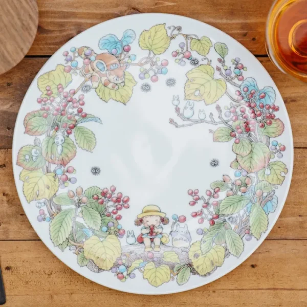 Sale Assiette 23 cm Totoro Viornes - Mon Voisin Totoro Cuisine Et Table