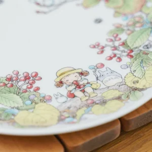 Sale Assiette 23 cm Totoro Viornes - Mon Voisin Totoro Cuisine Et Table