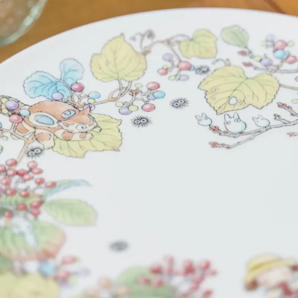 Sale Assiette 23 cm Totoro Viornes - Mon Voisin Totoro Cuisine Et Table