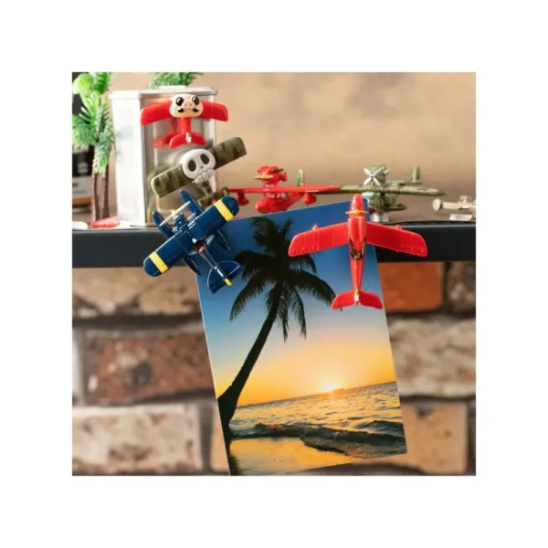 New Assort. de 6 Magnets Hydravion - Porco Rosso Figurines
