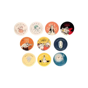 Cheap Assortiment de 10 Badges Anniversaire Chihiro - Le Voyage de Chihiro Badges