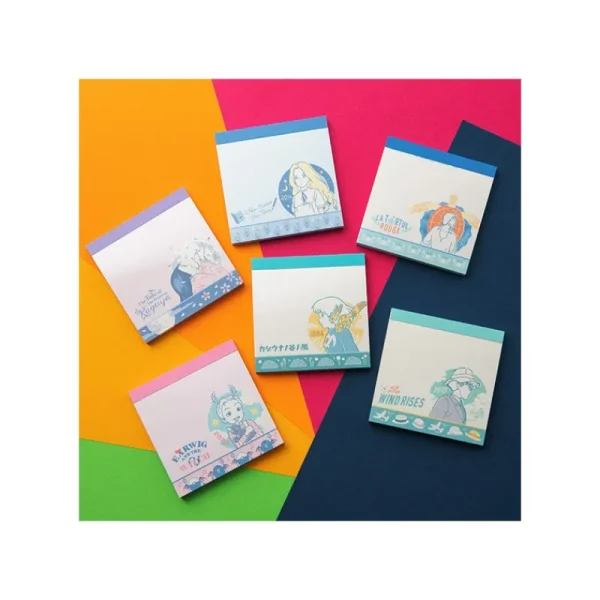 Cheap Assortiment de 24 Mini Blocs memo à collectionner -  Studio Ghibli Petit Matériel