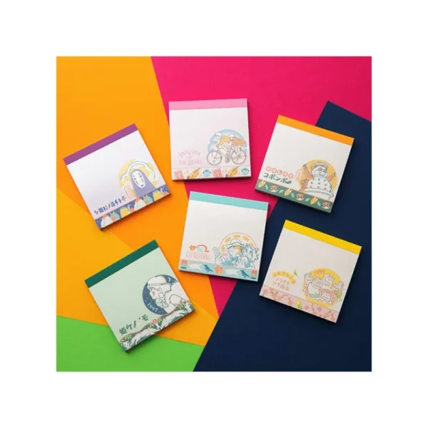 Cheap Assortiment de 24 Mini Blocs memo à collectionner -  Studio Ghibli Petit Matériel