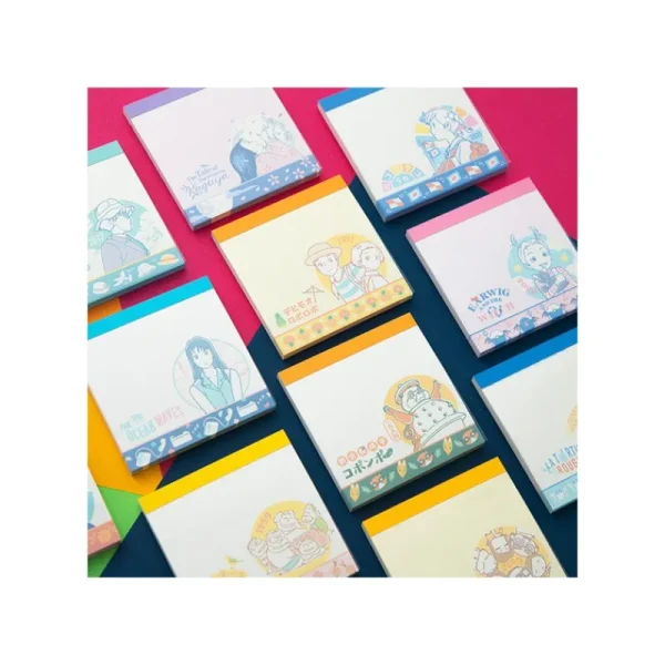 Cheap Assortiment de 24 Mini Blocs memo à collectionner -  Studio Ghibli Petit Matériel