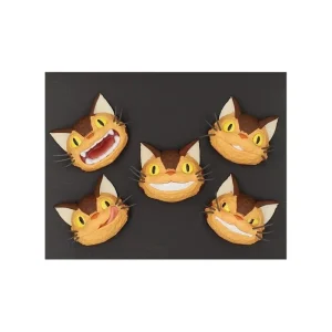 Best Sale Asssort. de 6 Magnets Chatbus Frimousses- Mon Voisin Totoro Magnets