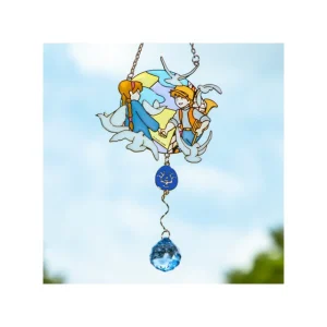 Flash Sale Attrape-soleil vitrail Sheeta & Pazu - Le Château dans le ciel Décoration