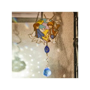 Flash Sale Attrape-soleil vitrail Sheeta & Pazu - Le Château dans le ciel Décoration
