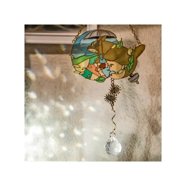 Flash Sale Attrape-soleil vitrail Totoro - Mon Voisin Totoro Décoration