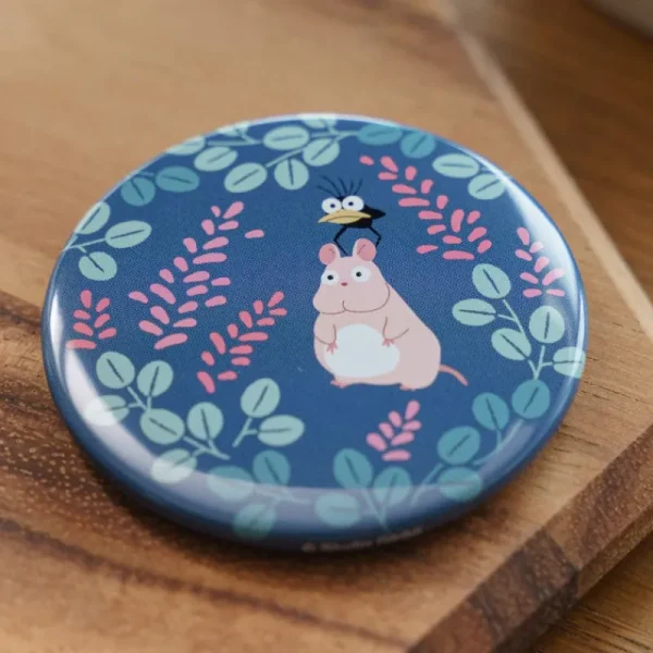 Cheap Badge Boh Mouse & Oiseau - Le Voyage de Chihiro Badges