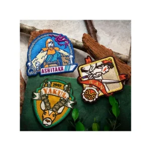 Flash Sale Badge broderie autocollant Ashitaka - Princesse Mononoké Badges