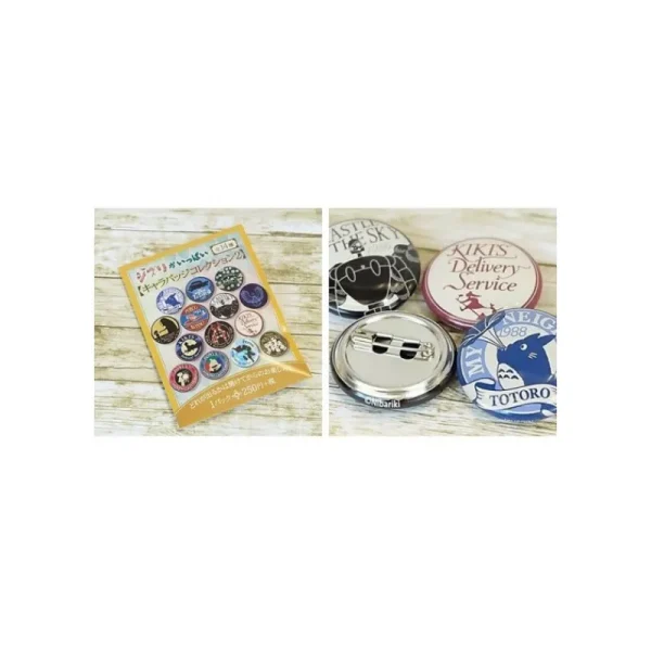 Store Badge Mystere Couleur Beige -Studio Ghibli Badges