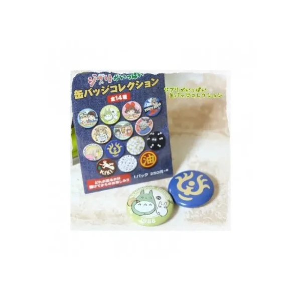 Flash Sale Badge Mystere Couleur Bleu - Studio Ghibli Badges