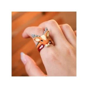 Clearance Bague 3 anneaux Yakuru - Princesse Mononoké Bijoux