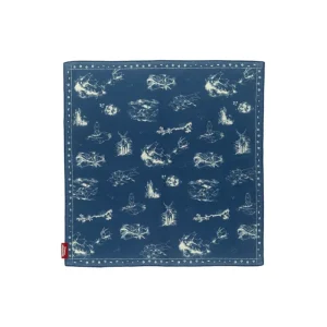 Outlet Bandana Vivre ensemble bleu - Princesse Mononoké Textile