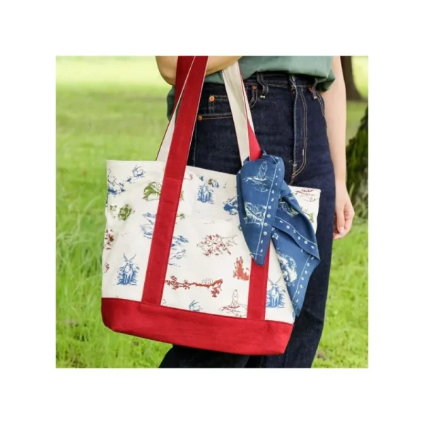 Outlet Bandana Vivre ensemble bleu - Princesse Mononoké Textile