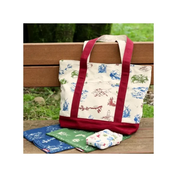 Outlet Bandana Vivre ensemble bleu - Princesse Mononoké Textile