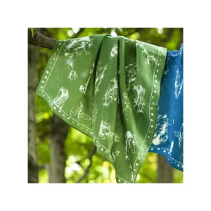 Hot Bandana Vivre ensemble vert - Princesse Mononoké Textile