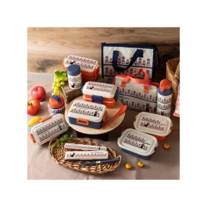 Clearance Bento 4 fermetures Fleurs des champs 650 ml - Kiki la petite sorcière Cuisine Et Table