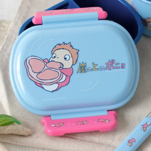 Online Bento 2 fermetures Ponyo dans la mer - Ponyo sur la falaise Cuisine Et Table