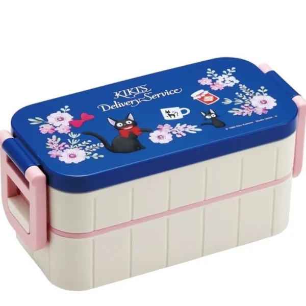 Fashion Bento 2 niveaux Jiji Guirlande de fleurs - Kiki la petite sorcière Cuisine Et Table
