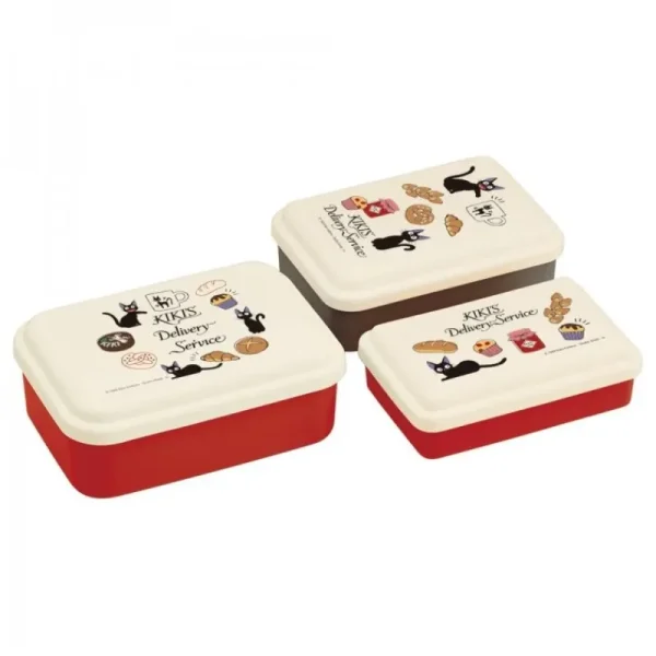 Shop Bento 3 Parties Jiji Boulangerie - Kiki la petite sorcière Cuisine Et Table