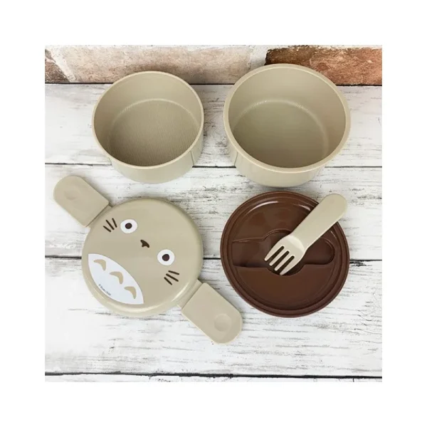 Discount Bento Rond Deux Parties Totoro - Mon Voisin Totoro Cuisine Et Table