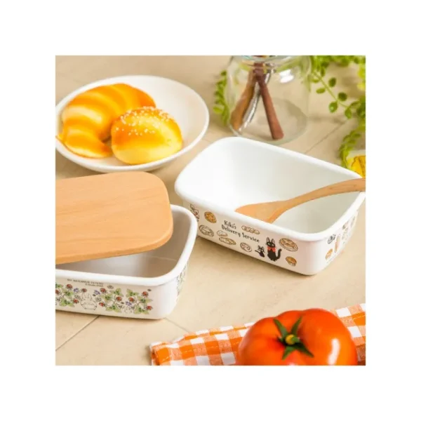 Store Beurrier émail avec couvercle bois Noiraudes 500ml - Mon Voisin Totor Cuisine Et Table