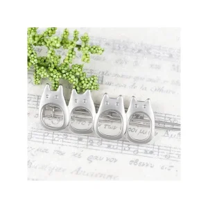 Discount Bijou Barette Guirlande Totoro Blanc Metal- Mon Voisin Totoro Bijoux