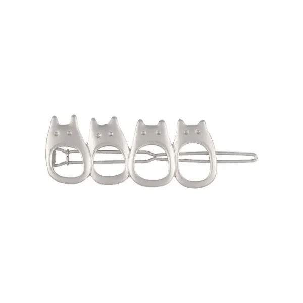 Discount Bijou Barette Guirlande Totoro Blanc Metal- Mon Voisin Totoro Bijoux