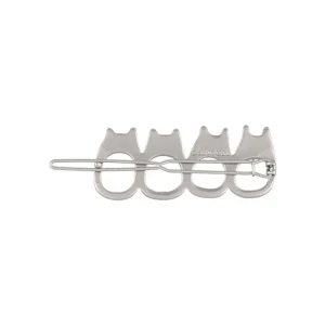 Discount Bijou Barette Guirlande Totoro Blanc Metal- Mon Voisin Totoro Bijoux