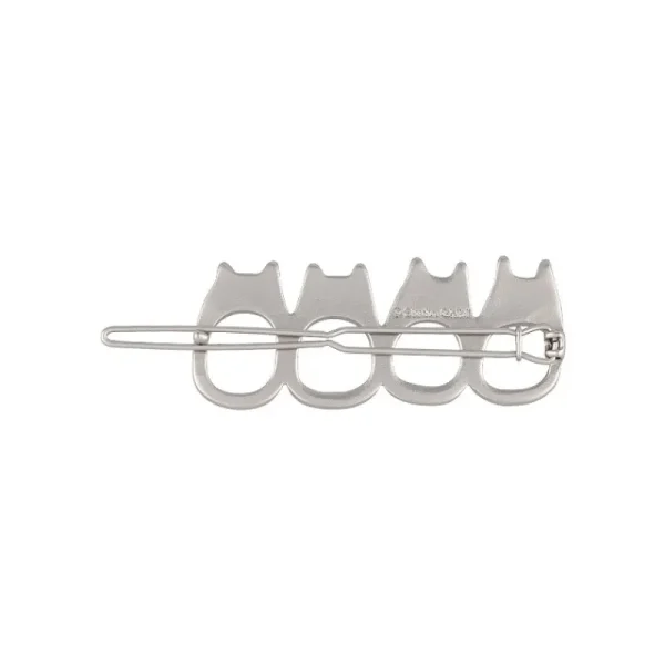 Discount Bijou Barette Guirlande Totoro Blanc Metal- Mon Voisin Totoro Bijoux