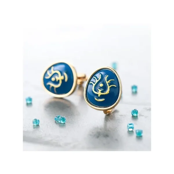 New Bijou Boucle d’oreilles à Clips Cristal Volucite - Le Château dans le Bijoux