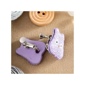 Flash Sale Bijou Boucle d’oreilles à Clips Broderie Boh Mouse - Le Voyage De Chi Bijoux