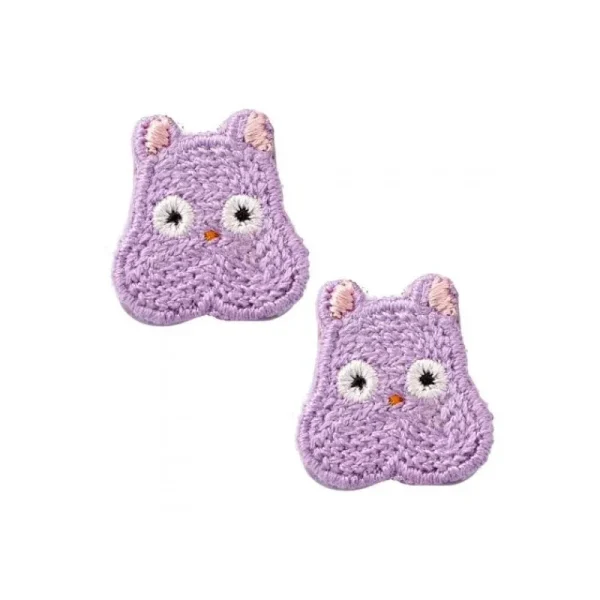 Flash Sale Bijou Boucle d’oreilles à Clips Broderie Boh Mouse - Le Voyage De Chi Bijoux