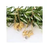 Flash Sale Bijou Boucle d’oreilles Clip Totoro Blanc Caché Dans Une Feuille - Mo Bijoux