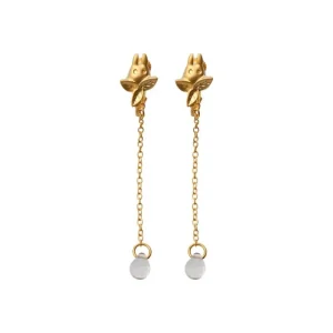 Flash Sale Bijou Boucle d’oreilles Clip Totoro Blanc Goutte - Mon Voisin Totoro Bijoux